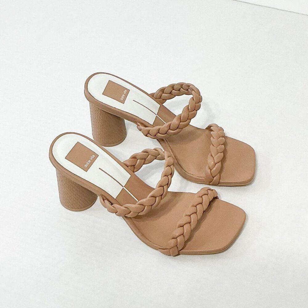 Dolce Vita Tan Braided Sandals